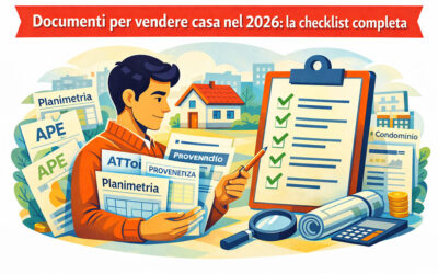 Documenti per vendere casa nel 2026: la checklist completa