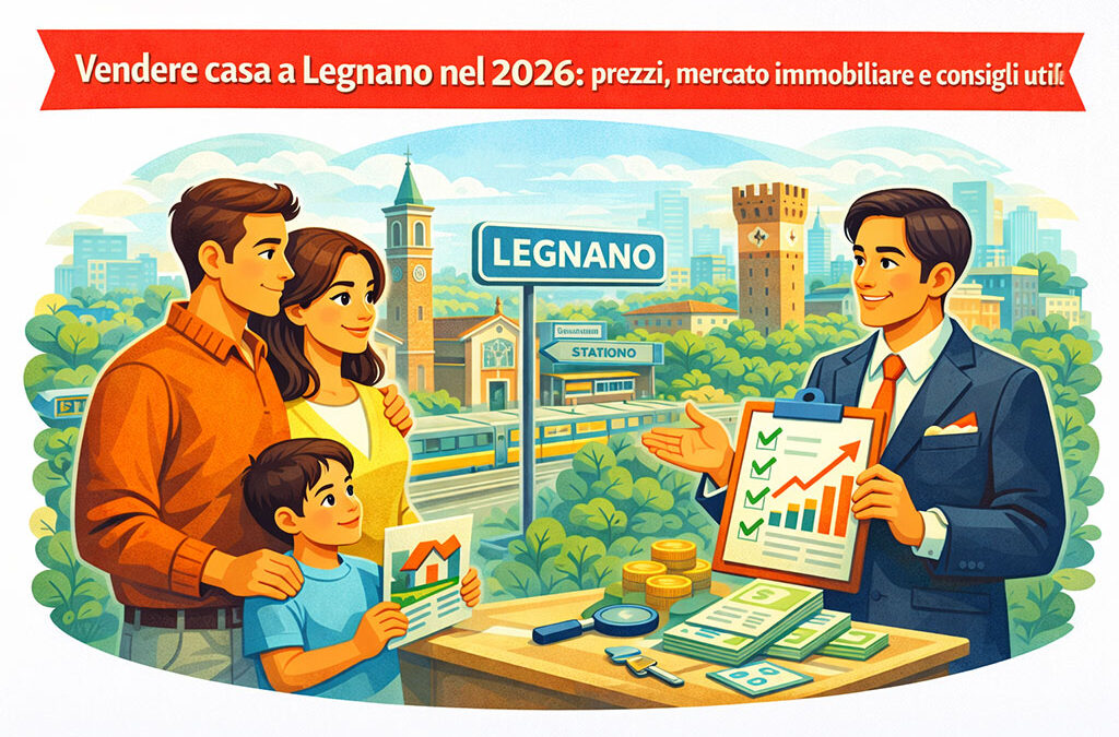 Vendere casa a Legnano nel 2026: prezzi, mercato immobiliare e consigli utili
