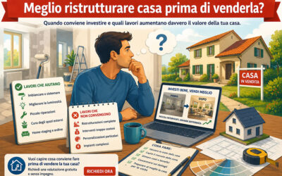 Meglio ristrutturare casa prima di venderla?