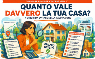 Quanto vale davvero la tua casa? 7 errori da evitare nella valutazione