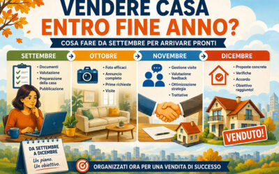Vuoi vendere casa entro fine anno? Cosa fare adesso
