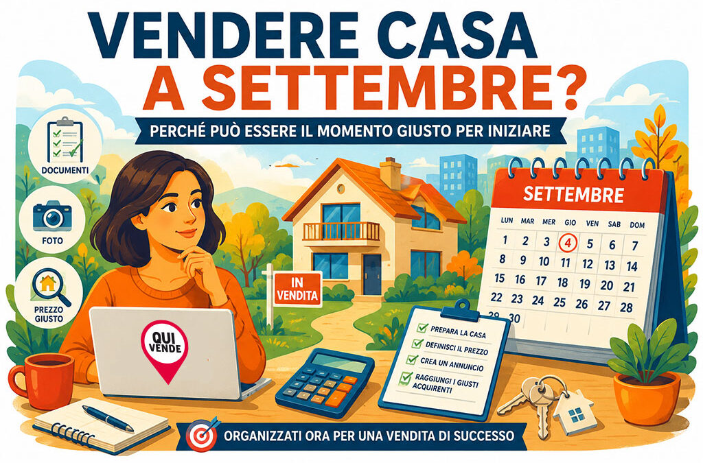 Vendere casa a settembre: perché può essere il momento giusto per iniziare